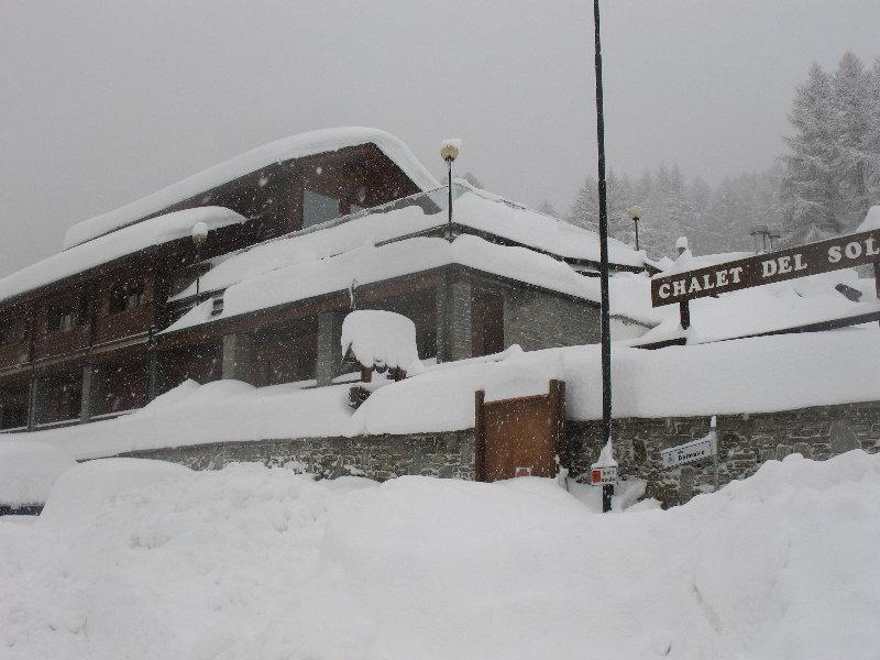 Restaurant Hotel Chalet Del Sole Oulx Exterior foto