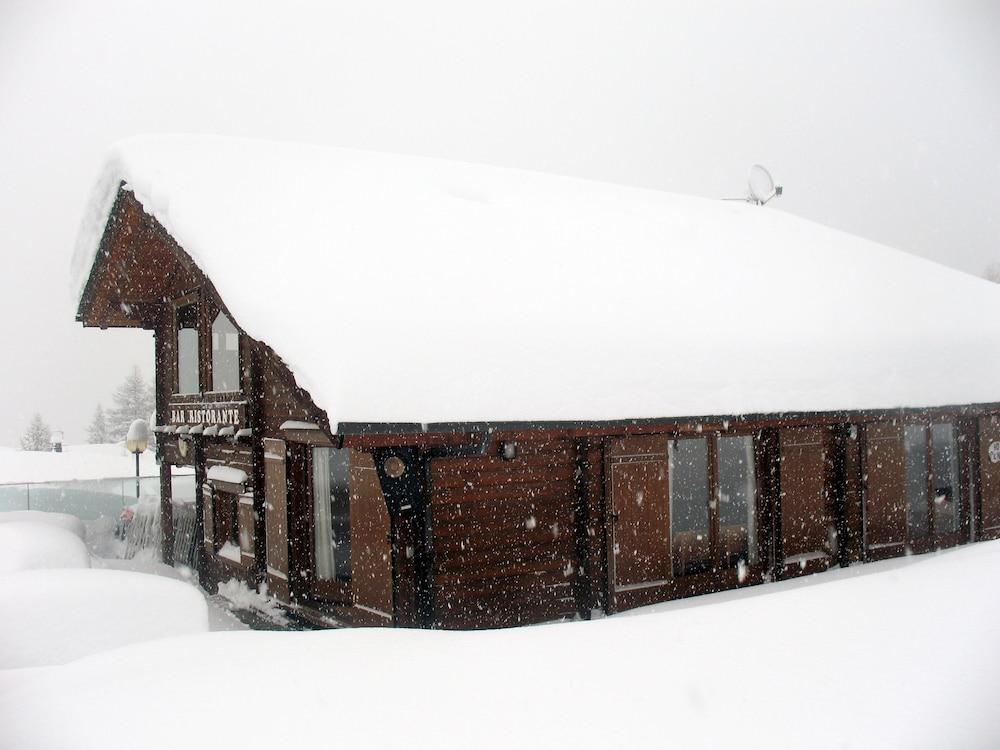 Restaurant Hotel Chalet Del Sole Oulx Exterior foto