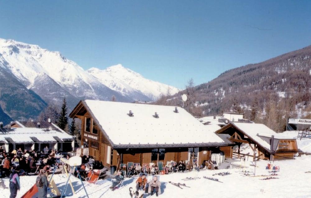 Restaurant Hotel Chalet Del Sole Oulx Exterior foto