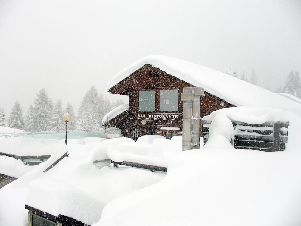 Restaurant Hotel Chalet Del Sole Oulx Exterior foto