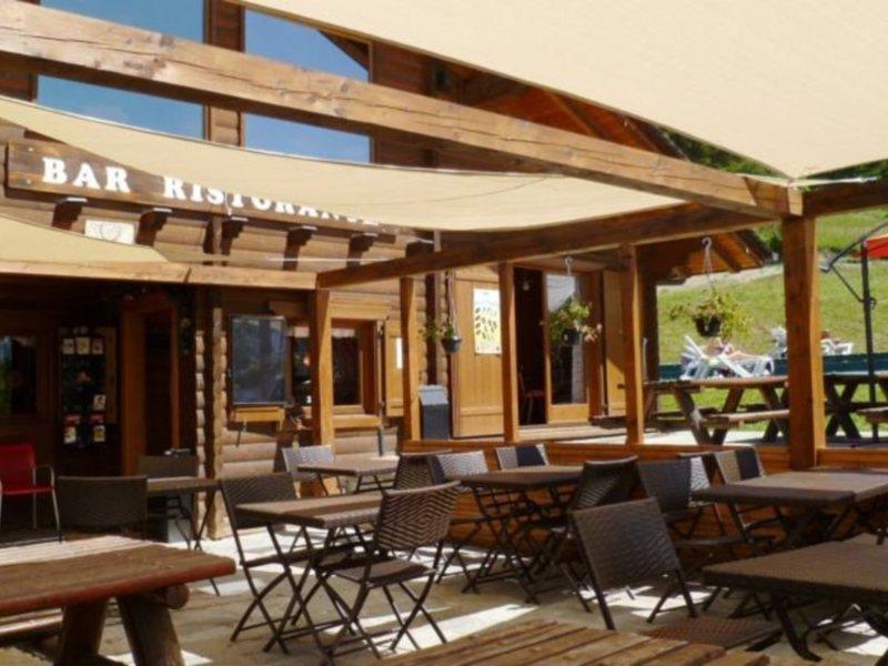 Restaurant Hotel Chalet Del Sole Oulx Exterior foto