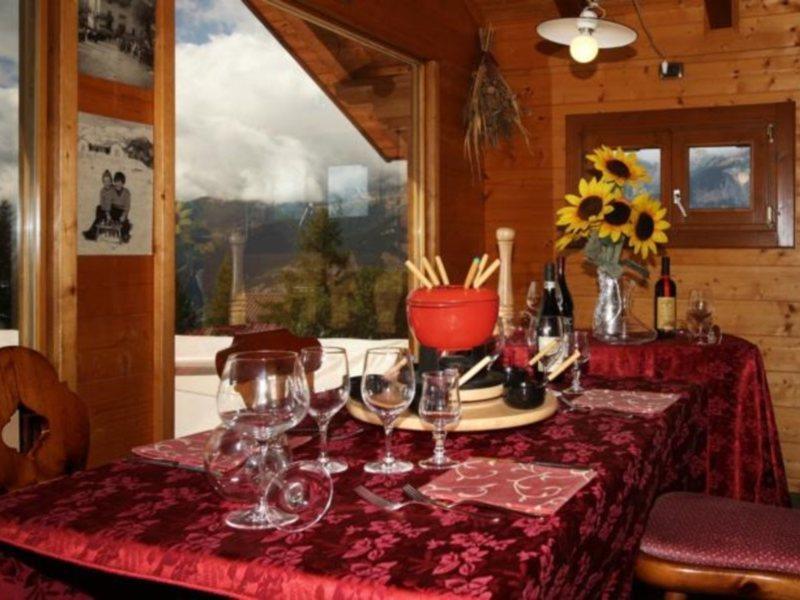 Restaurant Hotel Chalet Del Sole Oulx Exterior foto