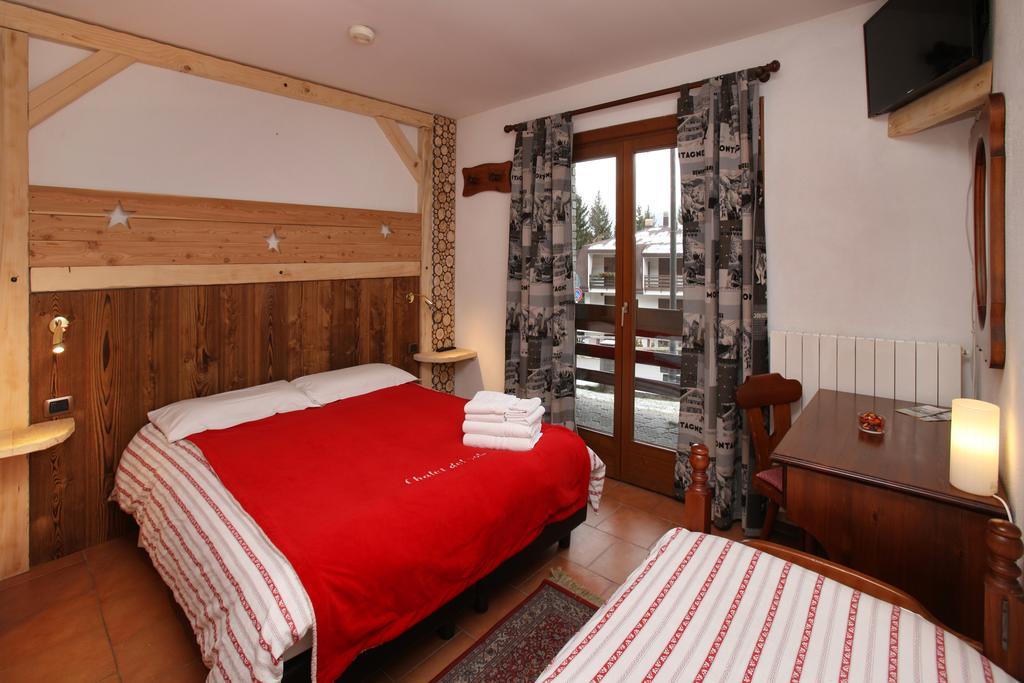 Restaurant Hotel Chalet Del Sole Oulx Exterior foto