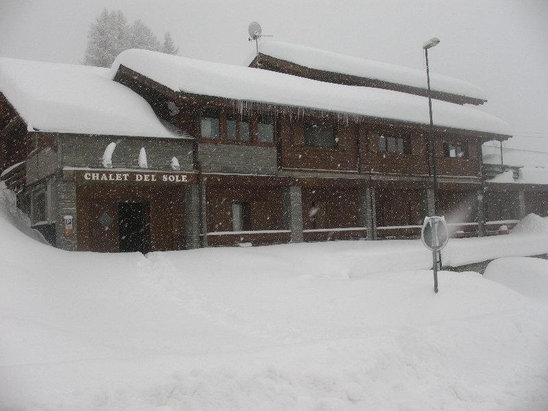 Restaurant Hotel Chalet Del Sole Oulx Exterior foto