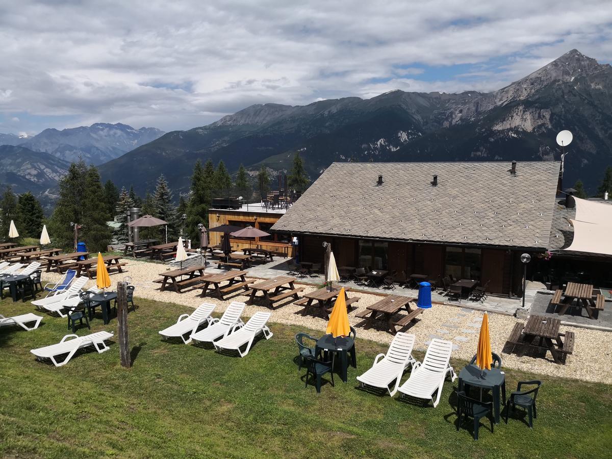 Restaurant Hotel Chalet Del Sole Oulx Exterior foto